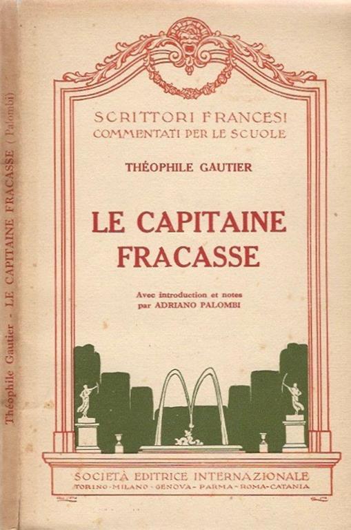 Le Capitaine Fracasse - Théophile Gautier - copertina