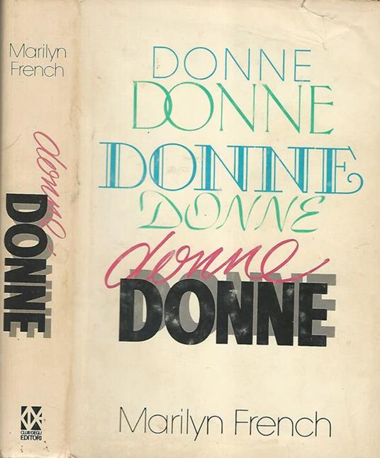 Donne - Marilyn French - copertina