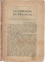 La campagna di Francia. di Volfango Goethe