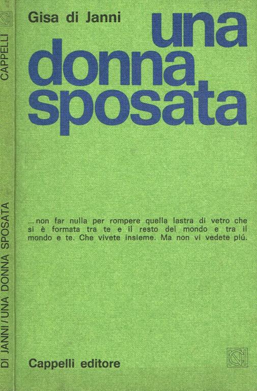 Una donna sposata - Gisa Di Janni - copertina
