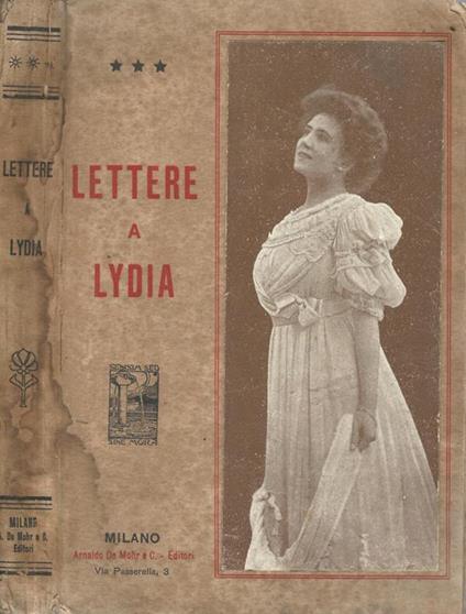 Lettere a Lydia - copertina