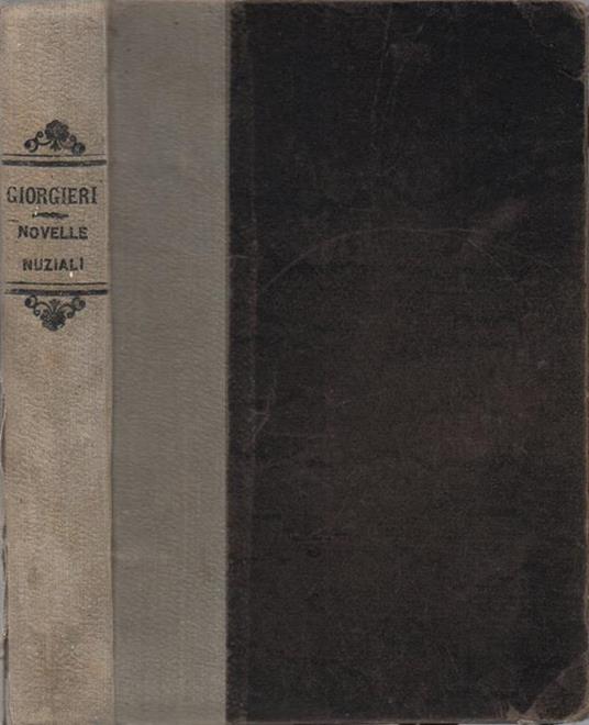 Novelle nuziali - Cosimo Giorgieri Contri - copertina