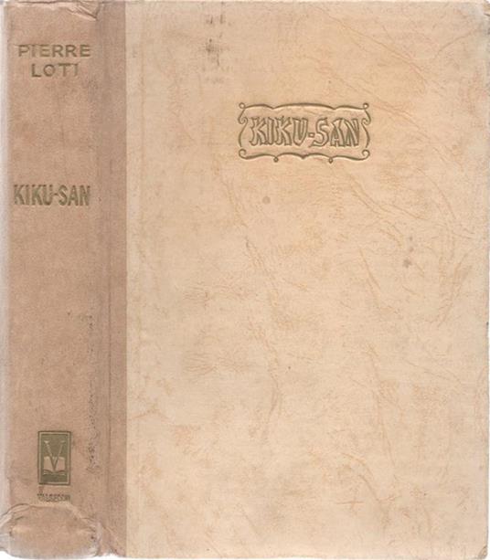 Kiku-San la signora crisantemo. Romanzo - copertina