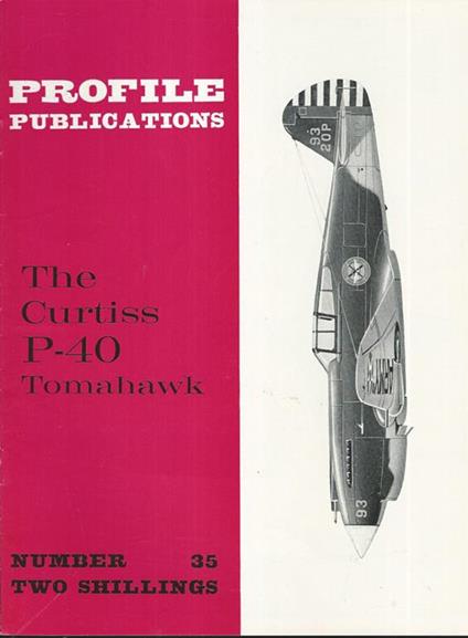 The Curtiss P-40 Tomahawk - copertina