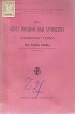 Della giusta indicazione degli antipirettici. Commentario clinico