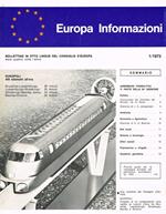 Europa informazioni. Bollettino in otto lingue del Consiglio d'Europa. N.1/1973 1/1975