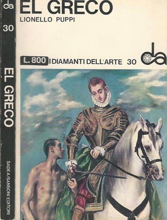 El Greco - Lionello Puppi - copertina
