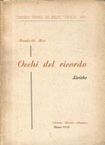 Occhi del ricordo. Liriche