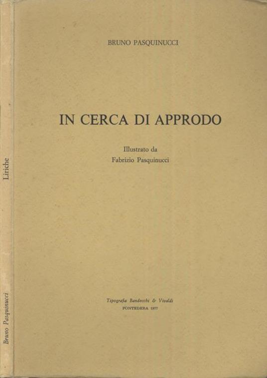 In cerca di approdo - Bruno Pasquinucci - copertina