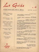 La Guida Anno VIII n. 4. Rassegna mensile delle Acli di Milano