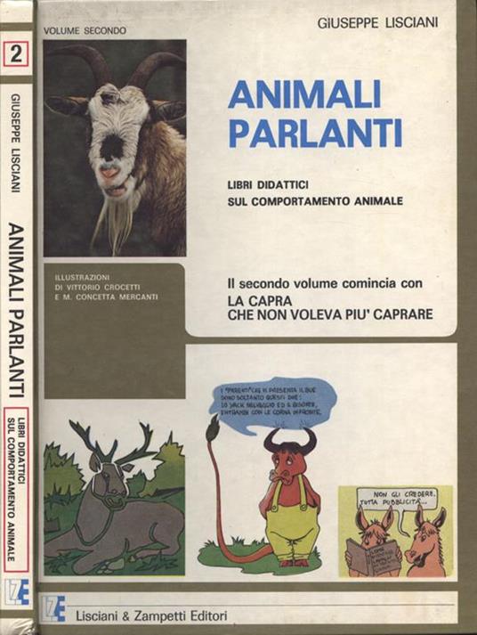Animali parlanti - Giuseppe Lisciani - copertina