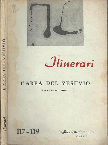 itinerari Anno XIV-N° 117-119. L'area del Vesuvio - Francesco C. Rossi - copertina