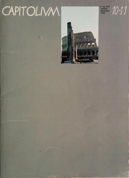 Capitolium - 1970 - copertina