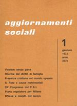 Aggiornamenti sociali anno XXIV n.1
