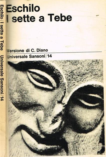 I sette a Tebe - Eschilo - copertina
