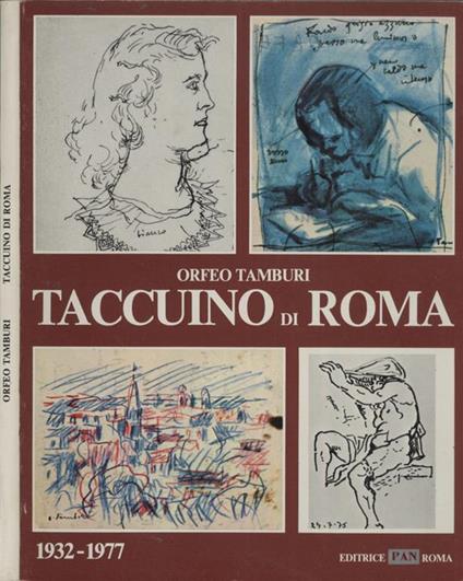 Taccuino di Roma. 1932-1977 - Orfeo Tamburi - copertina