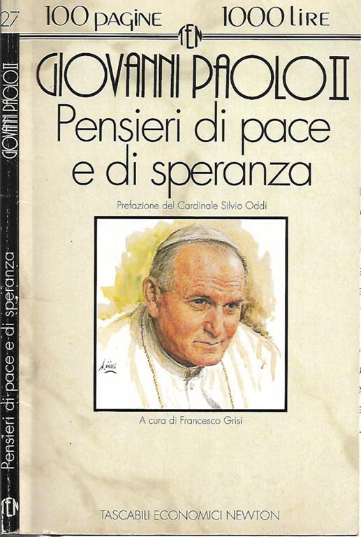 Pensieri di pace e di speranza - Giovanni Paolo II - copertina