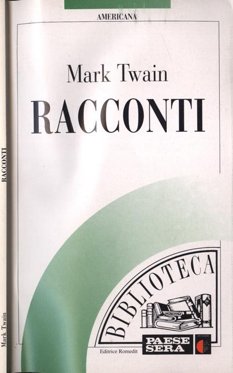 Racconti - Mark Twain - copertina