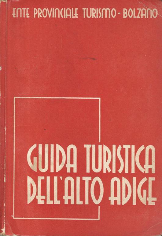 Guida turistica dell'Alto Adige - copertina