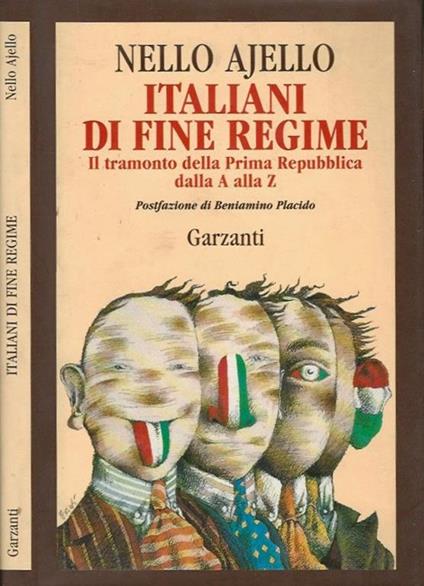 Italiani di fine regime - Nello Ajello - copertina