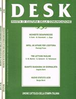 Desk. Rivista di cultura della comunicazione anno 1 n.2 3. Rivista trimestrale