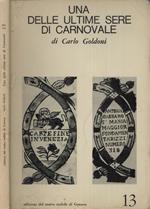 Una delle ultime sere di carnovale