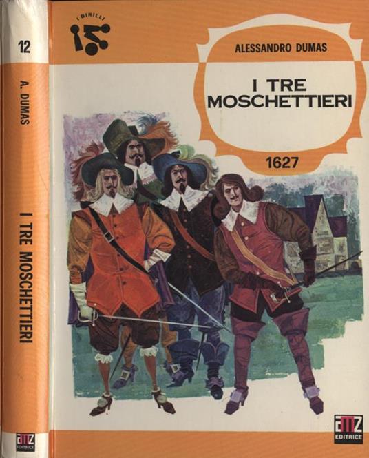 I tre moschettieri - Alexandre Dumas - copertina