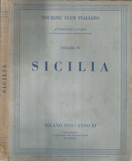 Sicilia - copertina