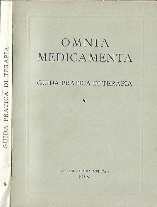 Omnia medicamenta Guida pratica di terapia – Vol. 8. Terapia delle malattie del fegato, vie biliari e pancreas – Terapia delle malattie allergiche - copertina