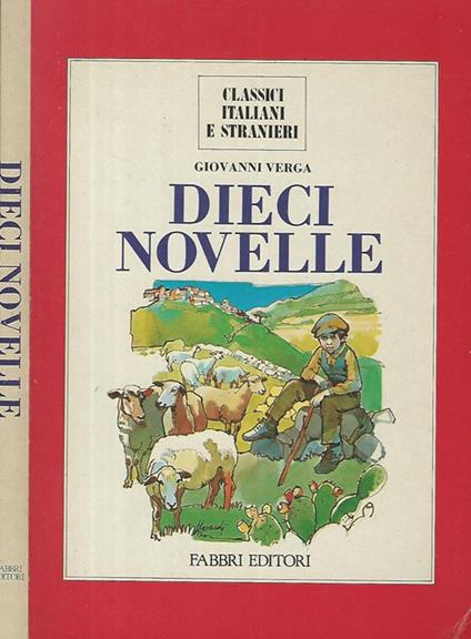 Dieci Novelle - Giovanni Verga - copertina