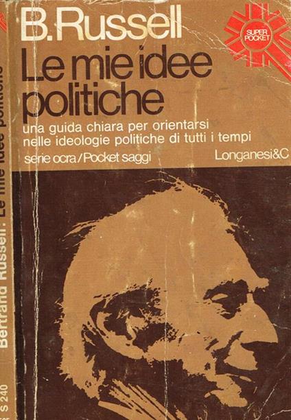 Le mie idee politiche - Bertrand Russell - copertina
