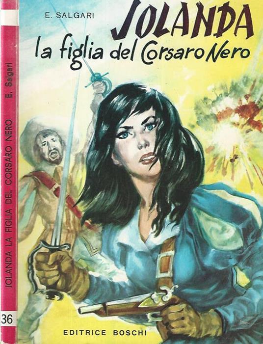 Jolanda la figlia del Corsaro Nero - Emilio Salgari - copertina