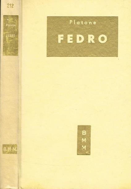 Fedro - Platone - copertina