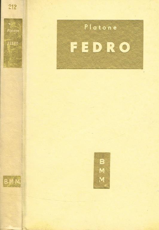 Fedro - Platone - copertina