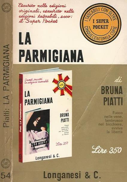 La parmigiana - Bruna Piatti - copertina