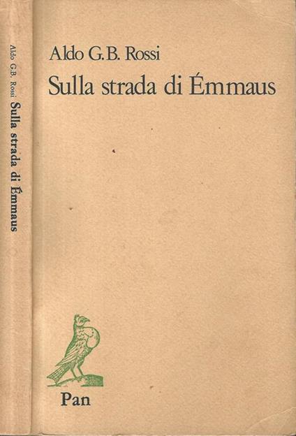 Sulla strada di Émmaus - Aldo G. B. Rossi - copertina