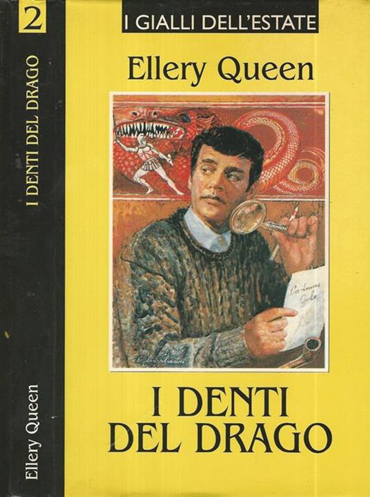 I denti del drago - Ellery Queen - copertina