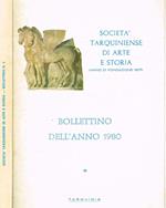 Società tarquiniense di arte e storia (anno di fondazione 1917). Bollettino dell'anno 1980