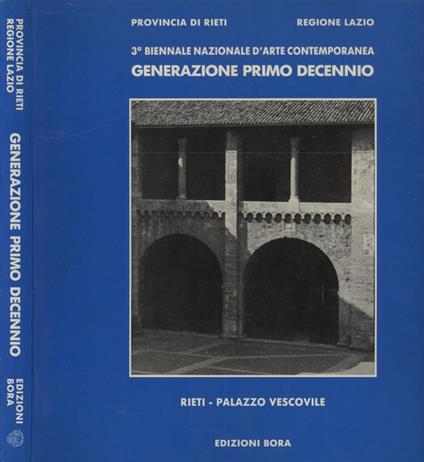 Generazione primo decennio - copertina