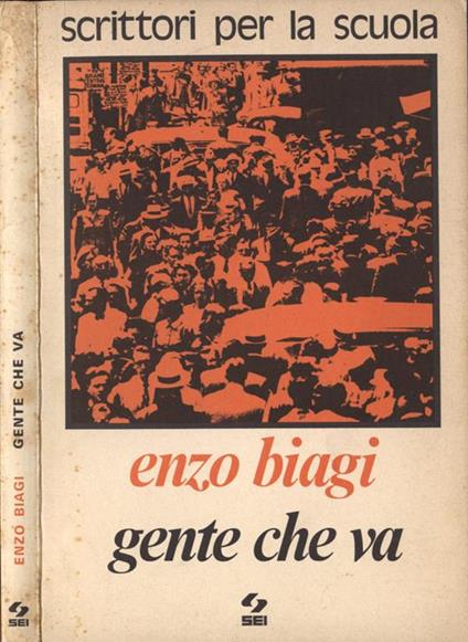 Gente che va - Enzo Biagi - copertina