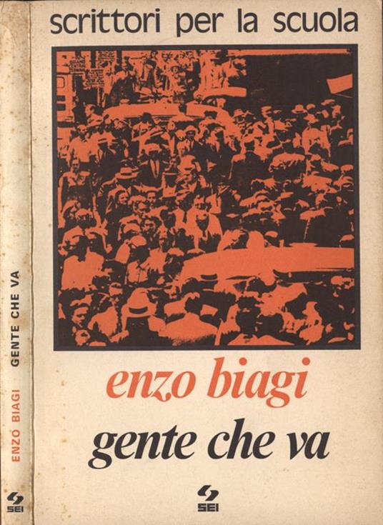 Gente che va - Enzo Biagi - copertina