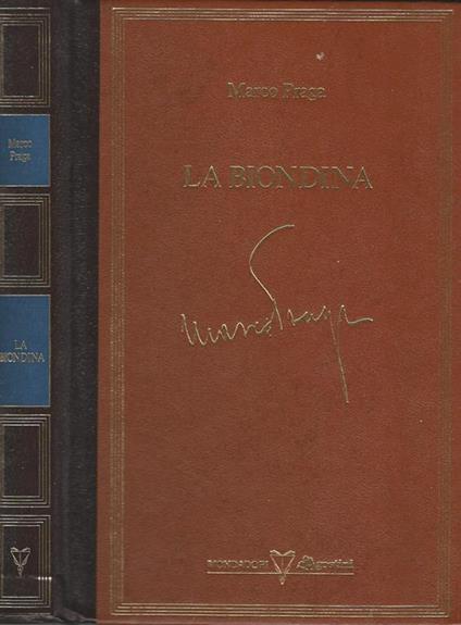 La biondina - Marco Praga - copertina