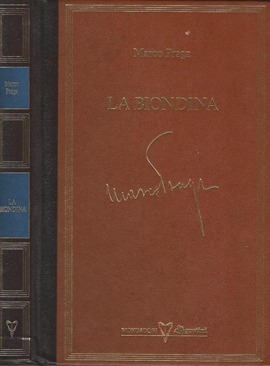 La biondina - Marco Praga - copertina