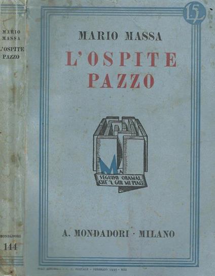 L' ospite pazzo - Mario Massa - copertina