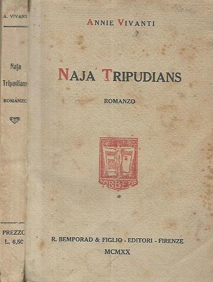 Naja Tripudians - Annie Vivanti - copertina