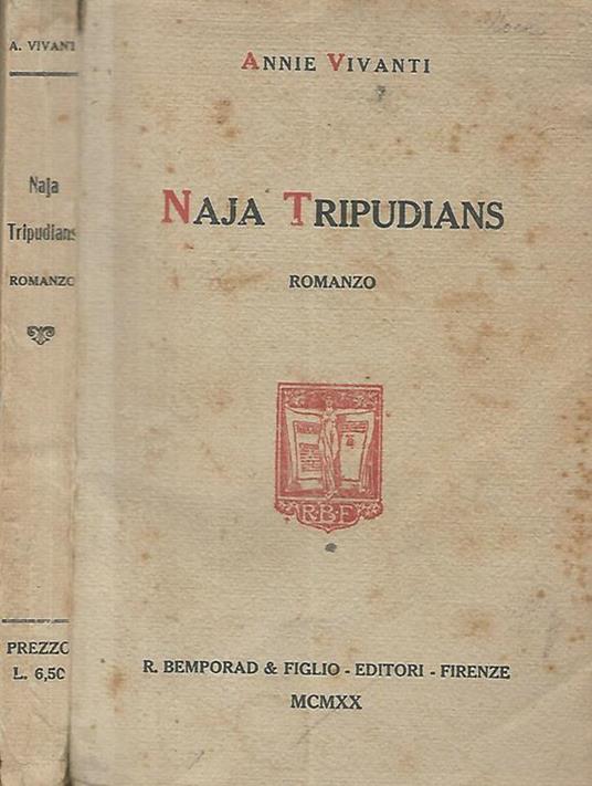 Naja Tripudians - Annie Vivanti - copertina