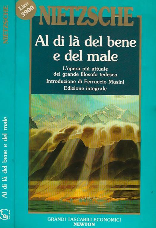 Al di là del bene e del male - Friedrich Nietzsche - copertina