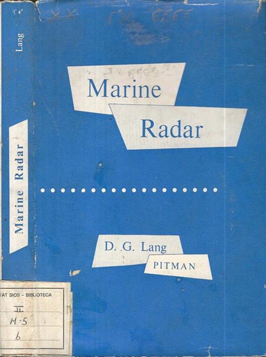 Marine Radar - Doe Lang - copertina