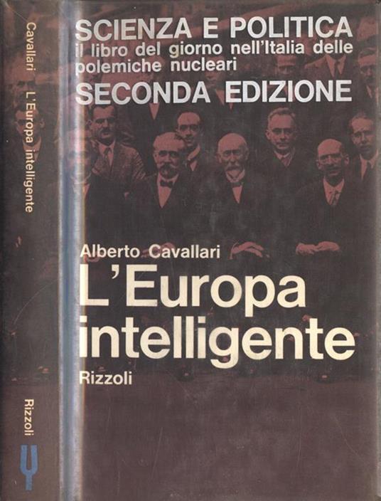 L' Europa intelligente - Alberto Cavallari - copertina