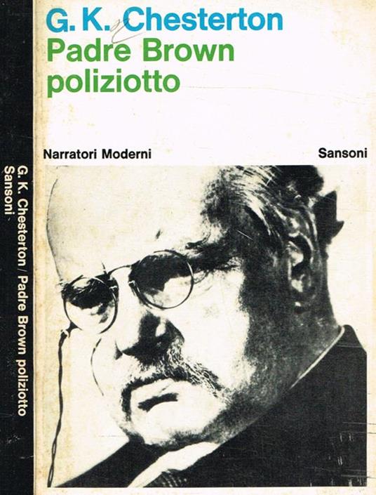 Padre Brown poliziotto - Gilbert K. Chesterton - copertina
